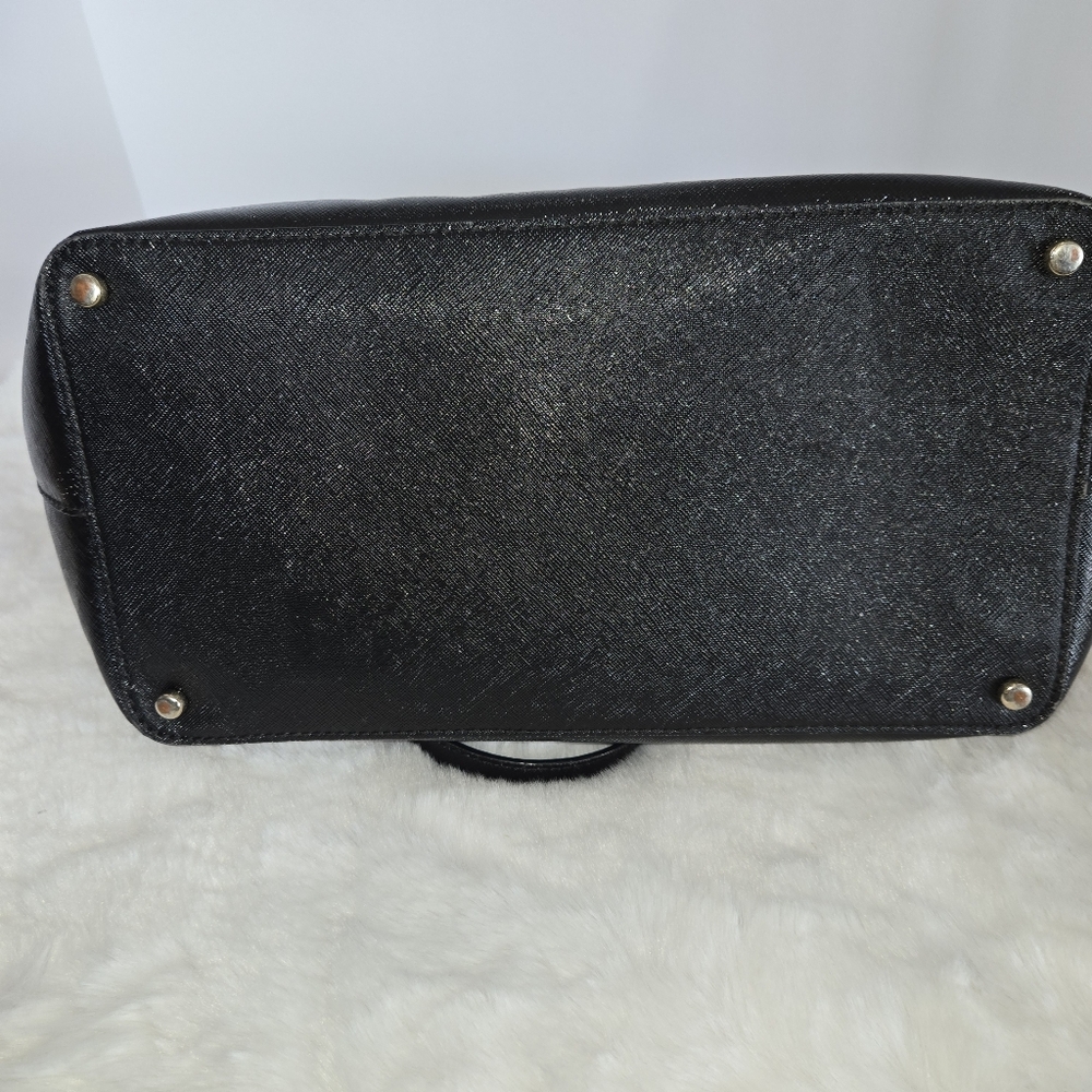 Kate Spade Black and Cream Striped Tote Bag - Picture 7 of 16